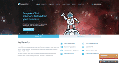 Desktop Screenshot of lunarcrm.co.uk