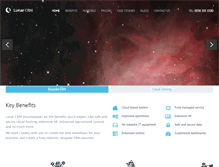 Tablet Screenshot of lunarcrm.co.uk